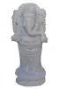 Product image 5 of the product “Standing Ganesha, 60 cm height, riverstone, stonemasony ”